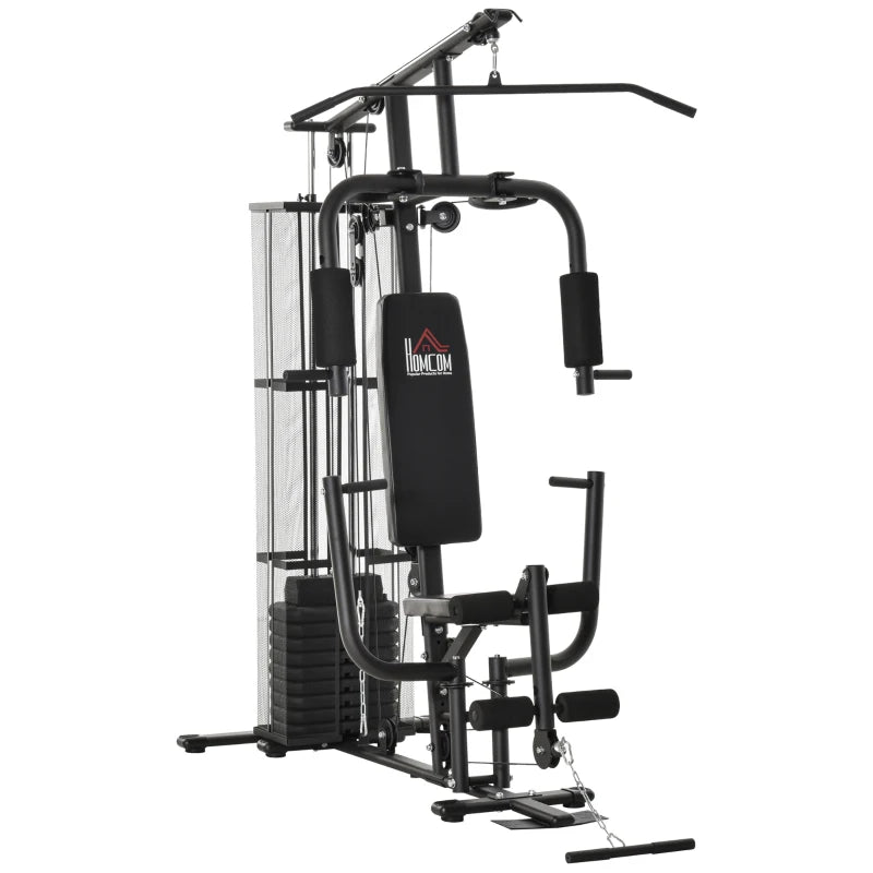 HOMCOM Multifunction Home Gym in Black or White