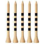A Pack Of Golf Striped Bamboo Tees