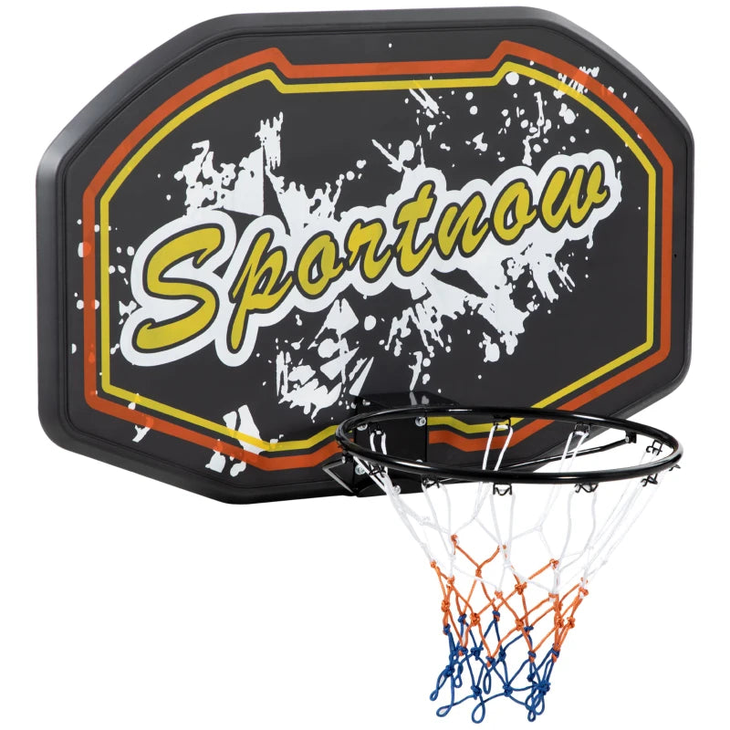 SPORTNOW Wall Mounted Basketball Hoop