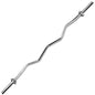 4ft Spinlock EZ Curl Barbell Weight Bar