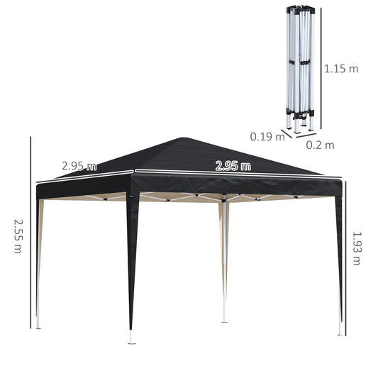Outsunny 3x3 Gazebo