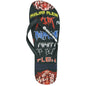 Philipp Plein Mens Flip Flops Black