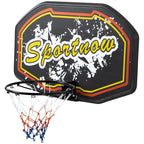 SPORTNOW Wall Mounted Basketball Hoop