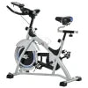 HOMCOM Indoor Cycling Exercise Bike Quiet Drive, 15KG Flywheel