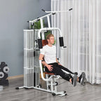 HOMCOM Multifunction Home Gym in Black or White
