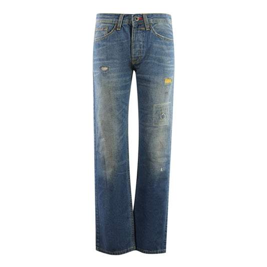 55Dsl Mens Parkye Denim Jeans Blue