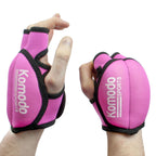 Pink 1kg - 2kg Weighted Gloves