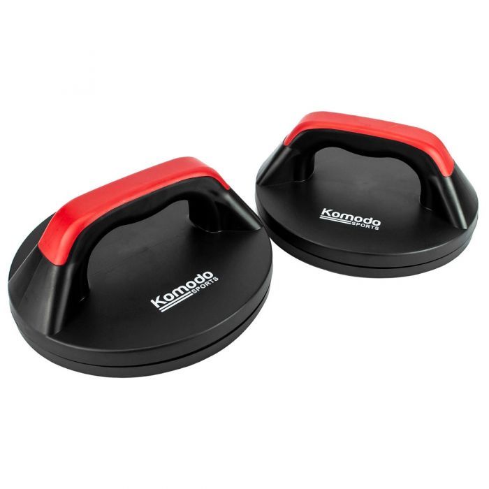 Komodo Rotating Push Up Handles Red / Green