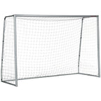 SPORTNOW 6ft x 2ft, 8 x 5ft and 10ft x 6.5ft Football Goals