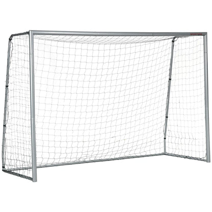 SPORTNOW 6ft x 2ft, 8 x 5ft and 10ft x 6.5ft Football Goals