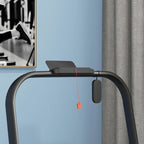 SPORTNOW 2.5HP Walking Pad, 1-6km/h Folding Treadmill with Remote Control and LED Display