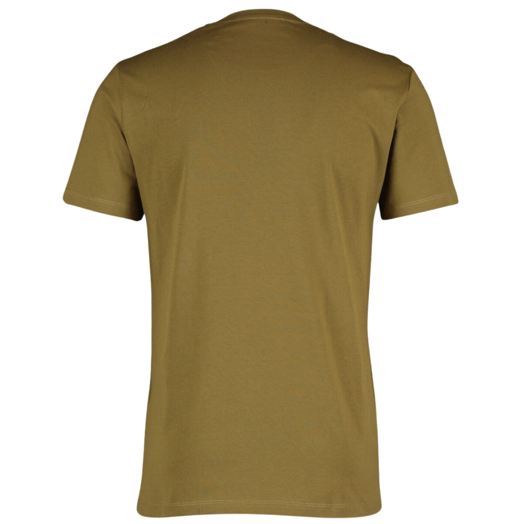 Balmain Brand Embossed Logo Khaki Green
